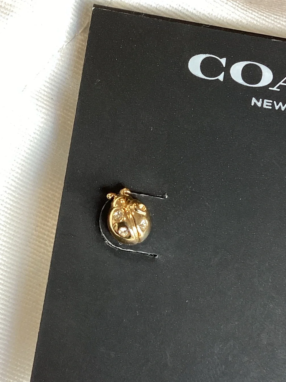 Coach ladybug mini